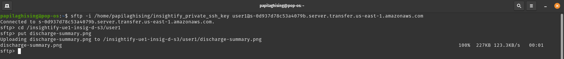 Document uploaded successfully