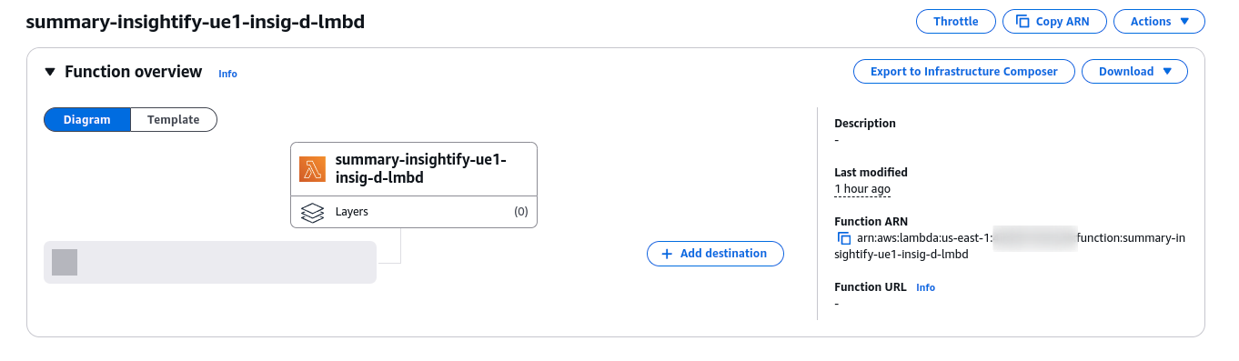 Summarization lambda